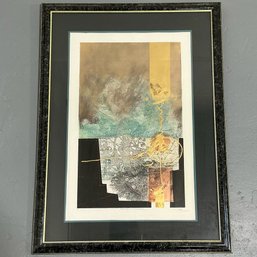 #304 Robert Alan Devoe 'Stalking The Wild Quark' Signed Lithograph 36' X 27'