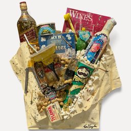 #105 Signed Listed Tom Pergola 'Let's Party!' 22.5' X 22' Mixed Media Sculpture