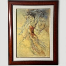 #133 Gary Benfield 'Arabesque' Seriolithograph On Canvas