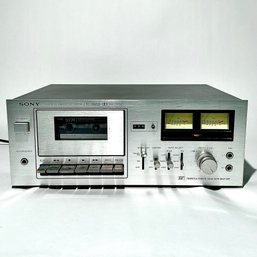 #001 Vintage Sony TC-186SD Stereo Cassette Deck