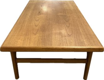 #259 Vintage Mid Century Modern Designer Niels Bach Danish Coffee Table/ Made In Denmark  55' X 27.5' #2