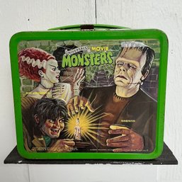 #031 Vintage 1966 'Universal's Movie Monsters' Metal Lunchbox