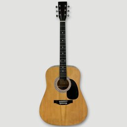 #331 Burswood Esteban Signed Acoustic Dreadnought Guitar 41'