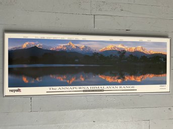 196 Annapurna Himalayan Range  Phewa Lake Pokhara Sunrise Landscape Photograph