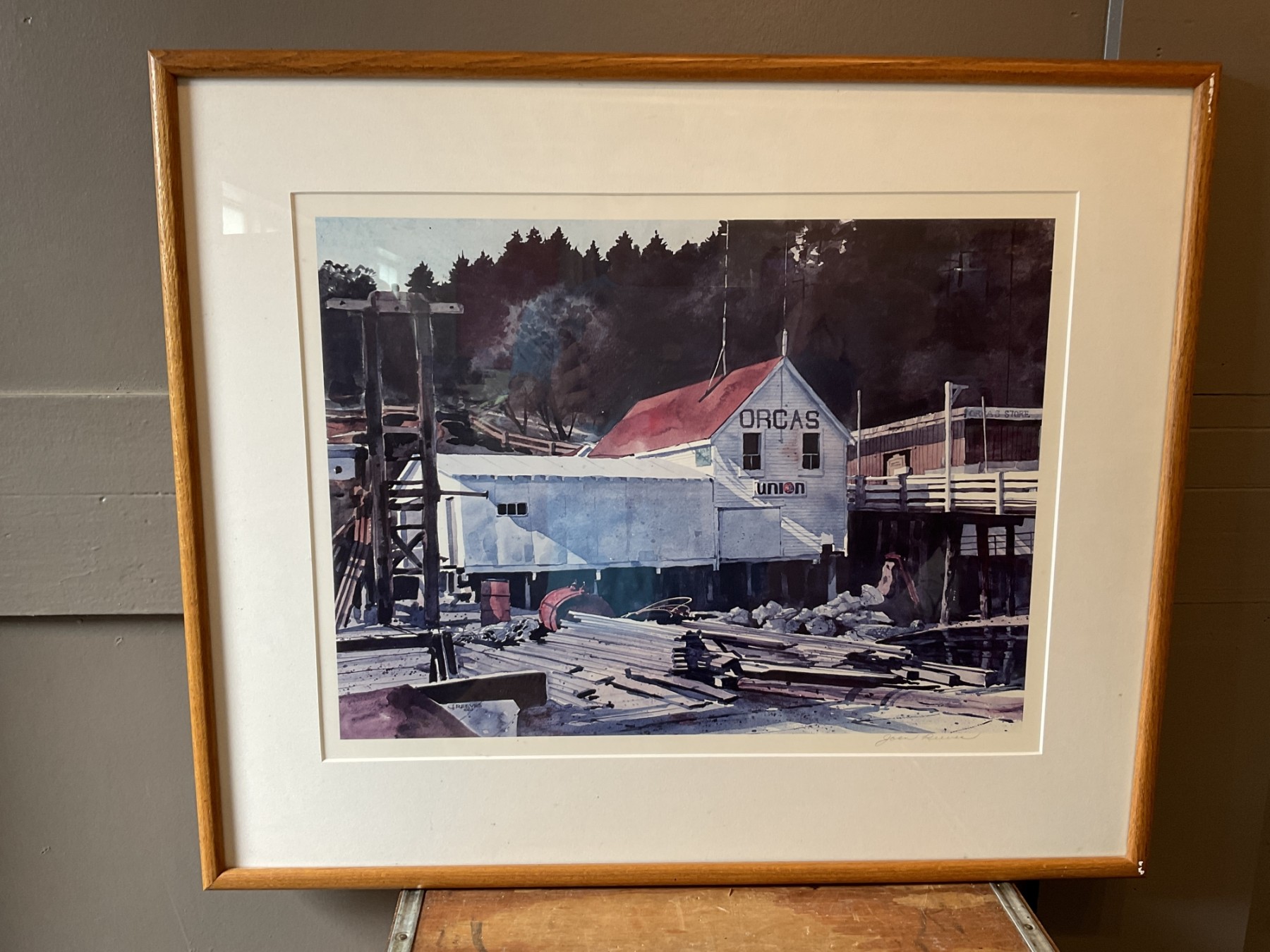 Joan Reeves Seattle NW Artist Signed Watercolor (#052) #1570 ...