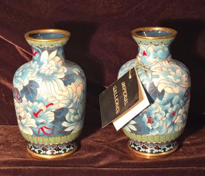 Chinese Cloisonne Vases