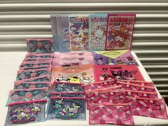 Hello Kitty, Kuromi & Sanrio Pencil/makeup Bags, Folder Envelopes