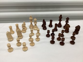 Wooden Chess Pieces