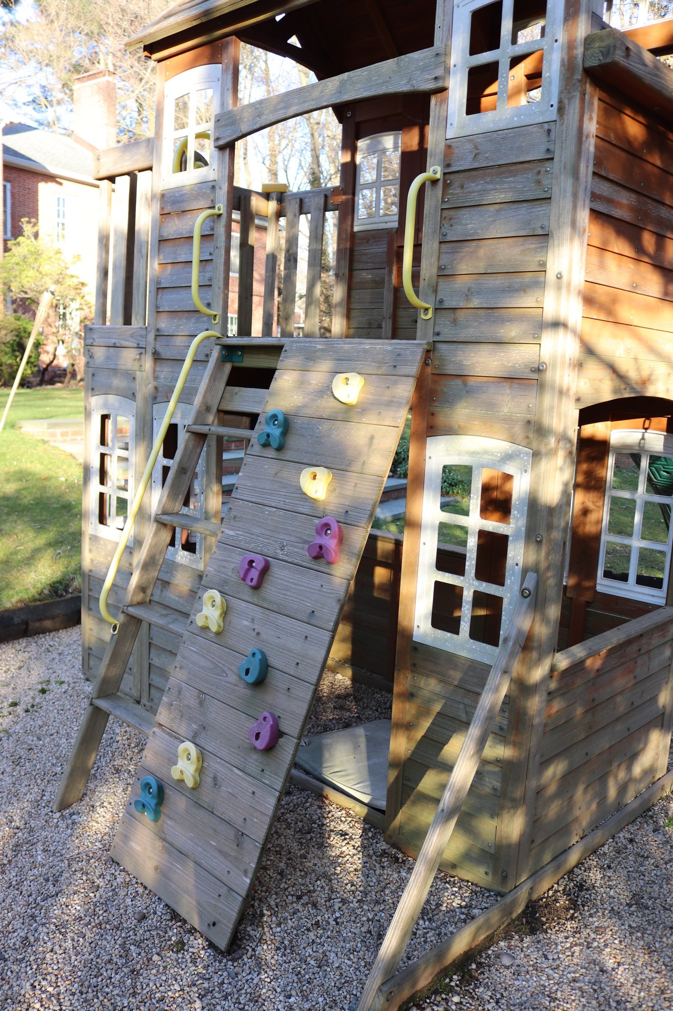 Climbing Frame Cedar Summit Premium Play System Clearance Cedar