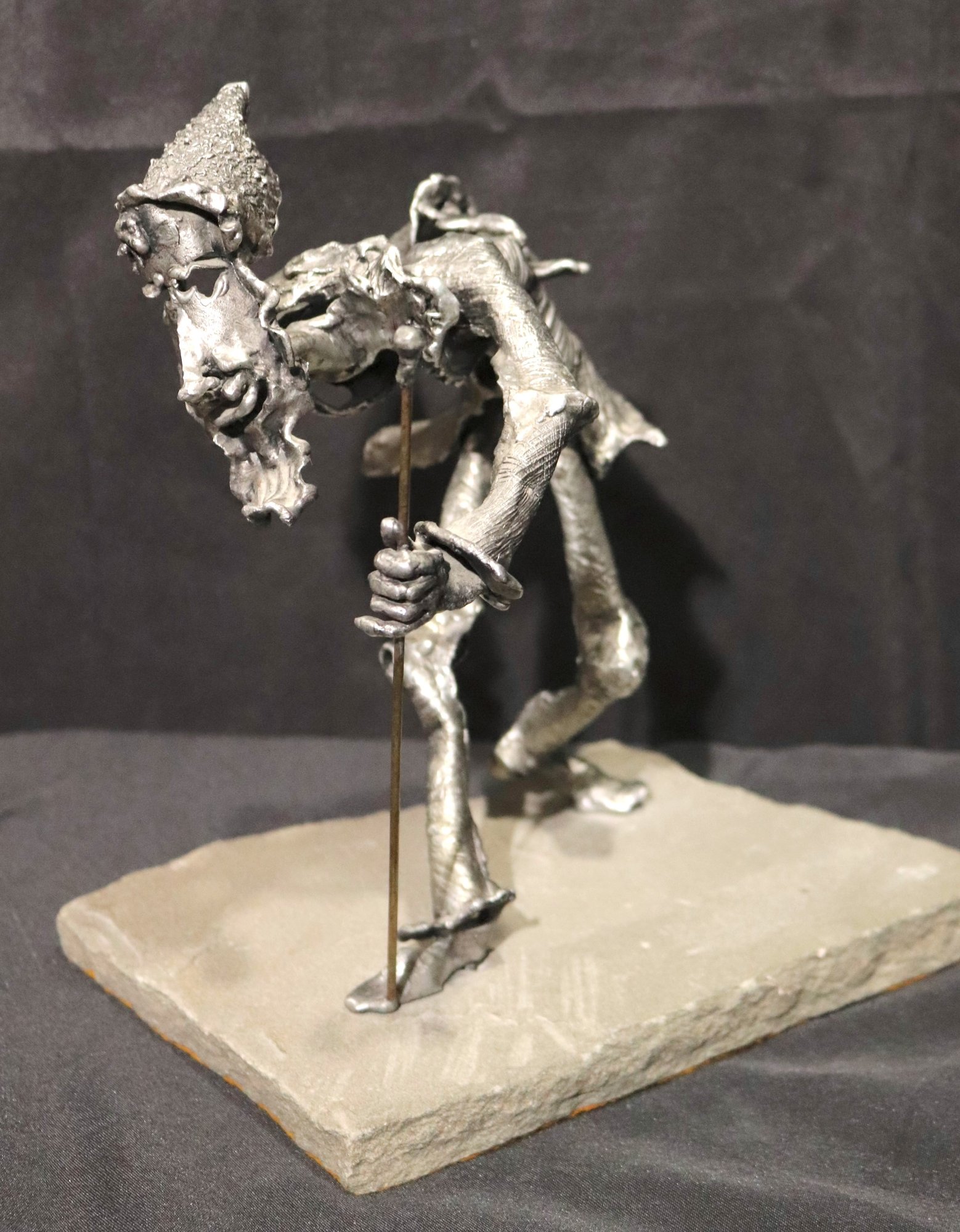 Vintage Norman Rabinowitz Molded Metal Figural Sculpture #48603 ...