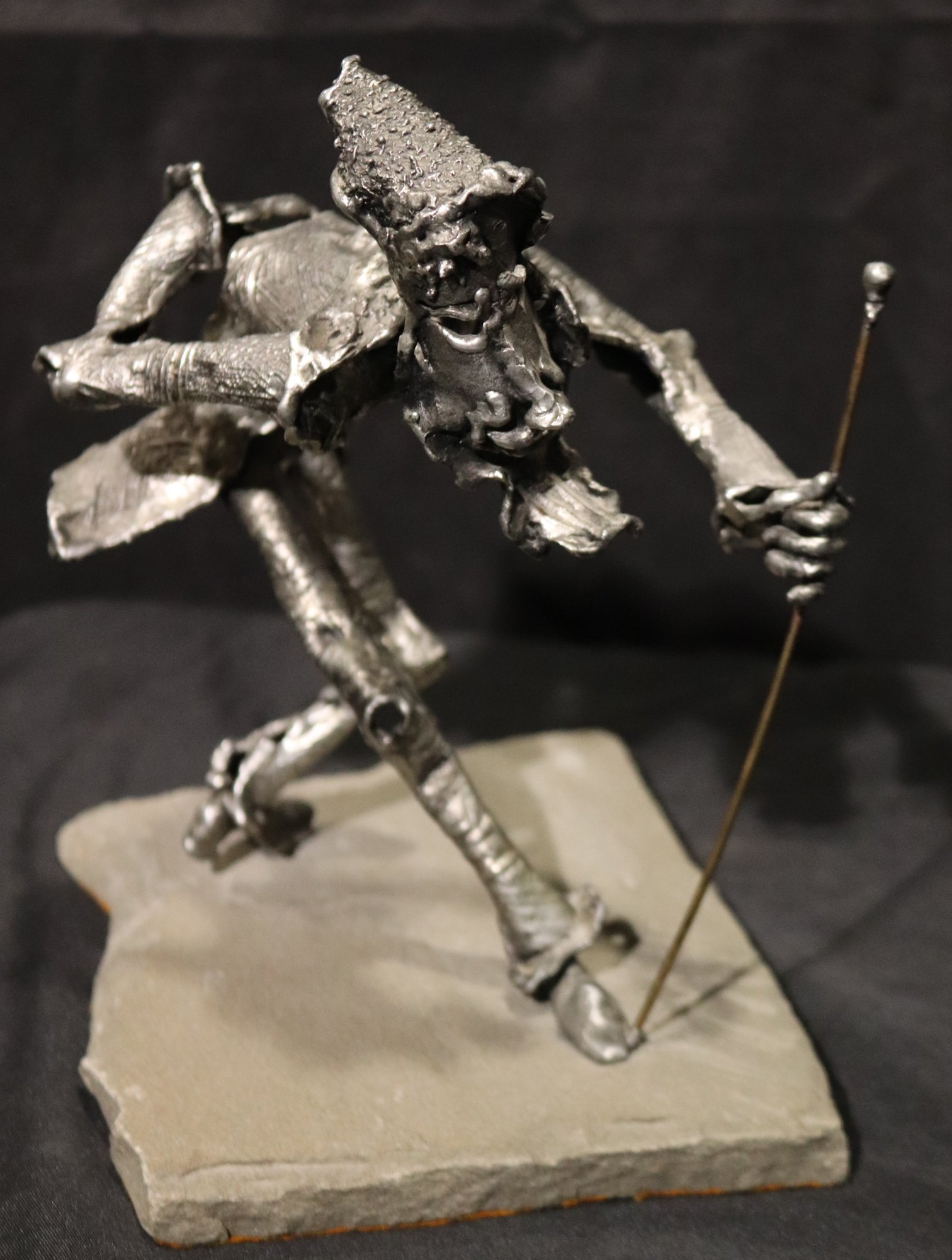 Vintage Norman Rabinowitz Molded Metal Figural Sculpture #48603 ...