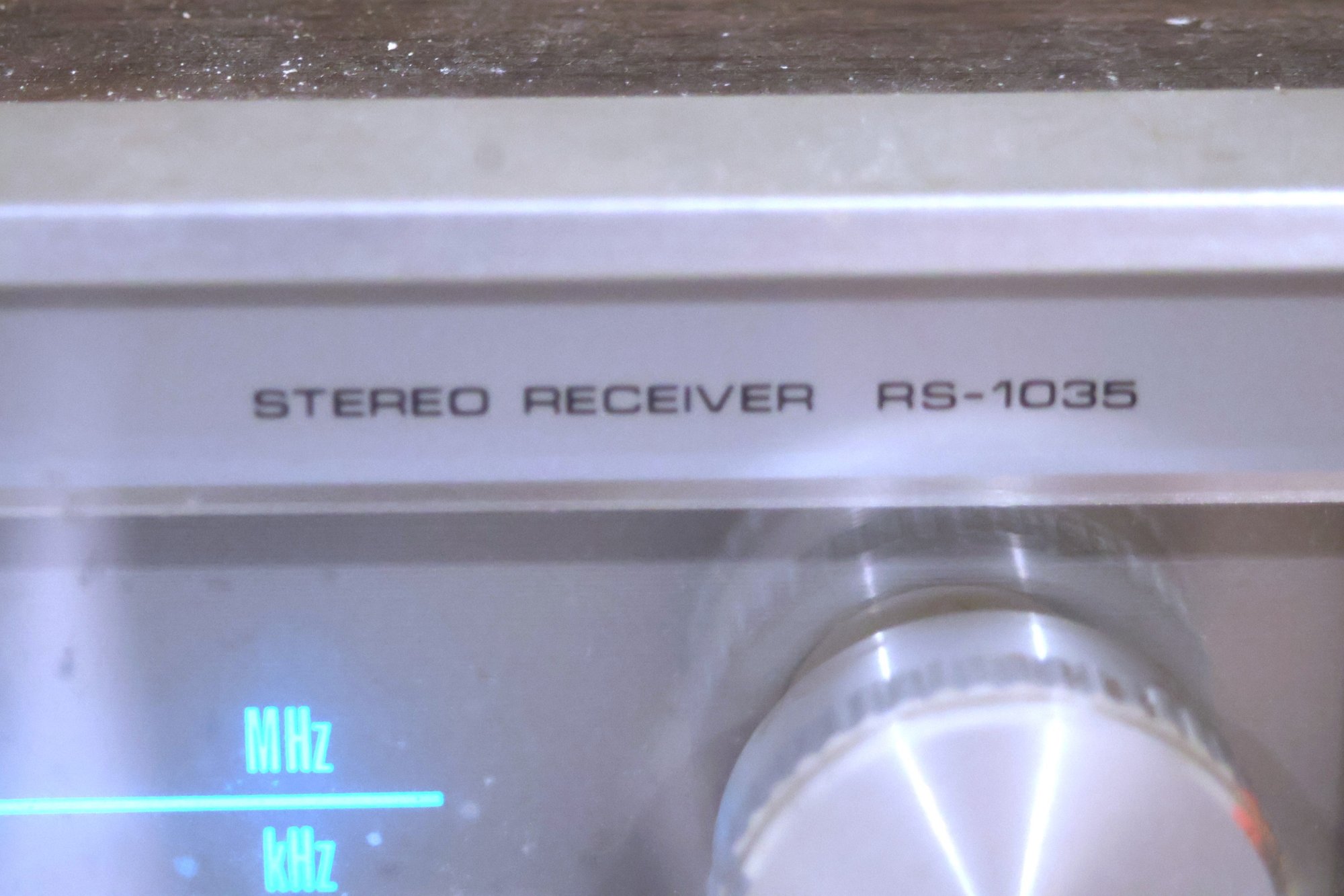 Vintage Studio Standard By Fisher AM/FM Receiver, Model RS-1035 #69582 ...
