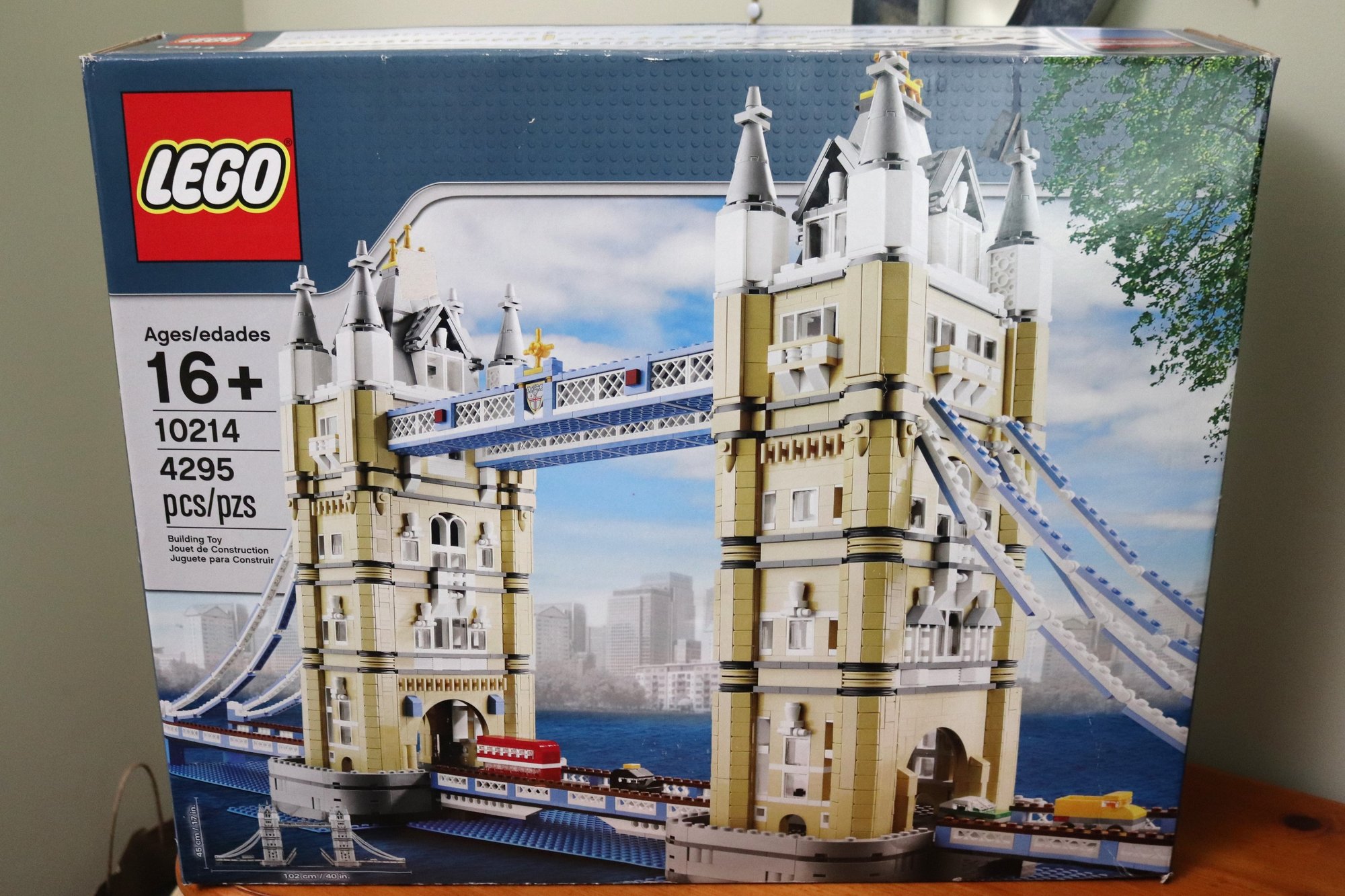 Lego Creator 10214 Tower Bridge Construction Set With Over 4000 Pieces ...