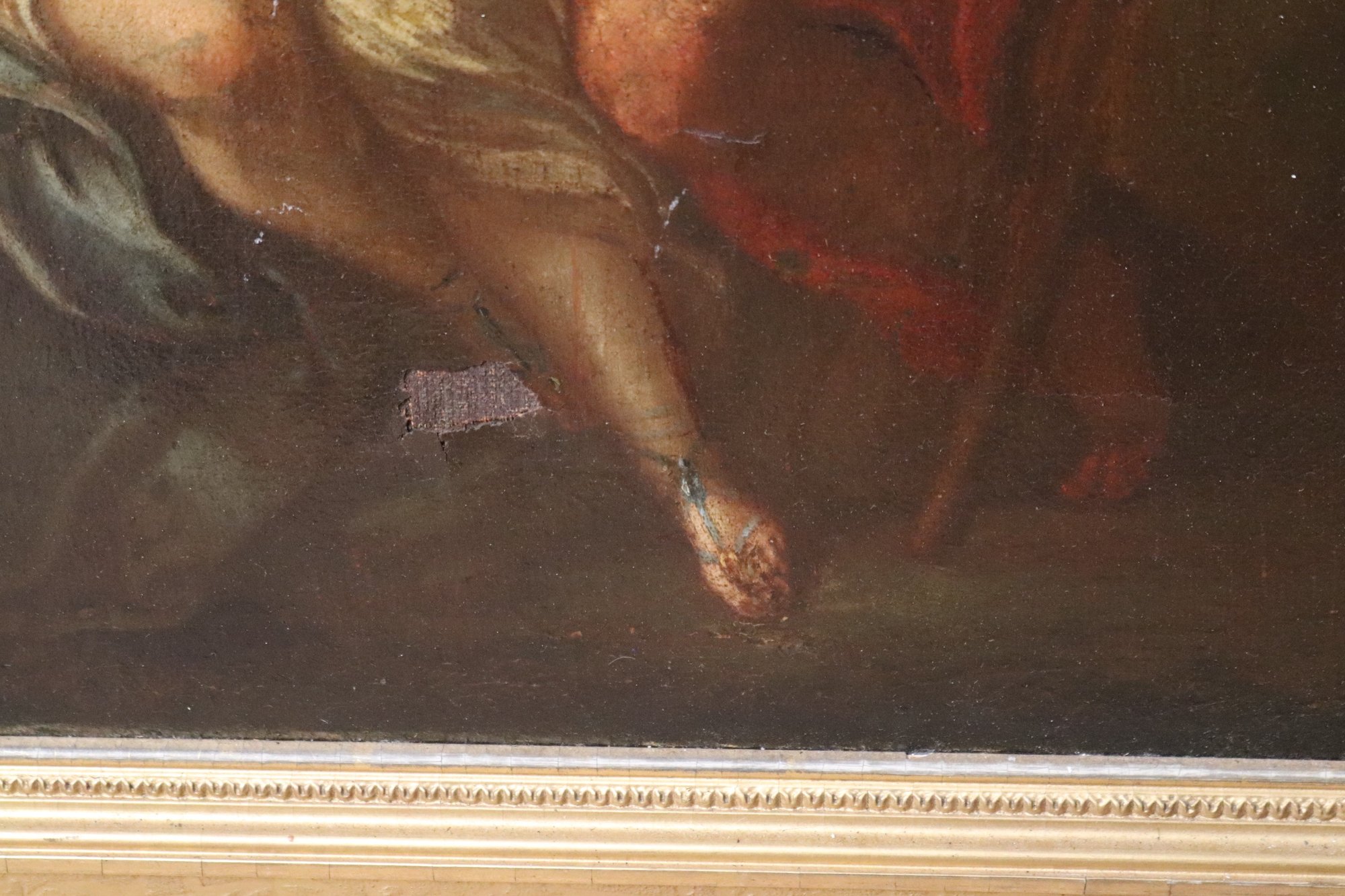 Antique Painting Bacchus And Ariadne Signed By Artist A. Carucci #59789 ...