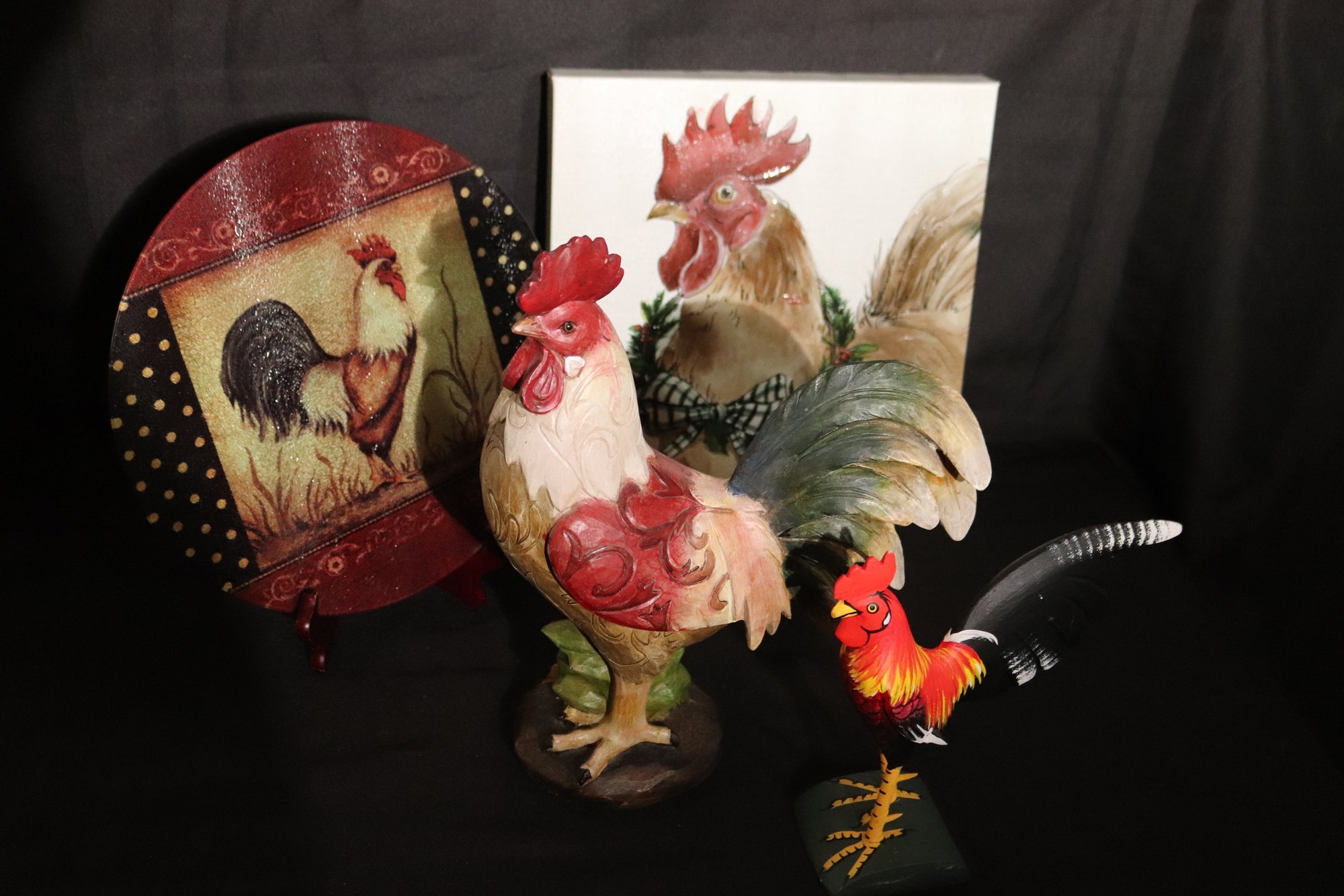 Collection Of Rooster Home Decor #52784 | Auctionninja.com