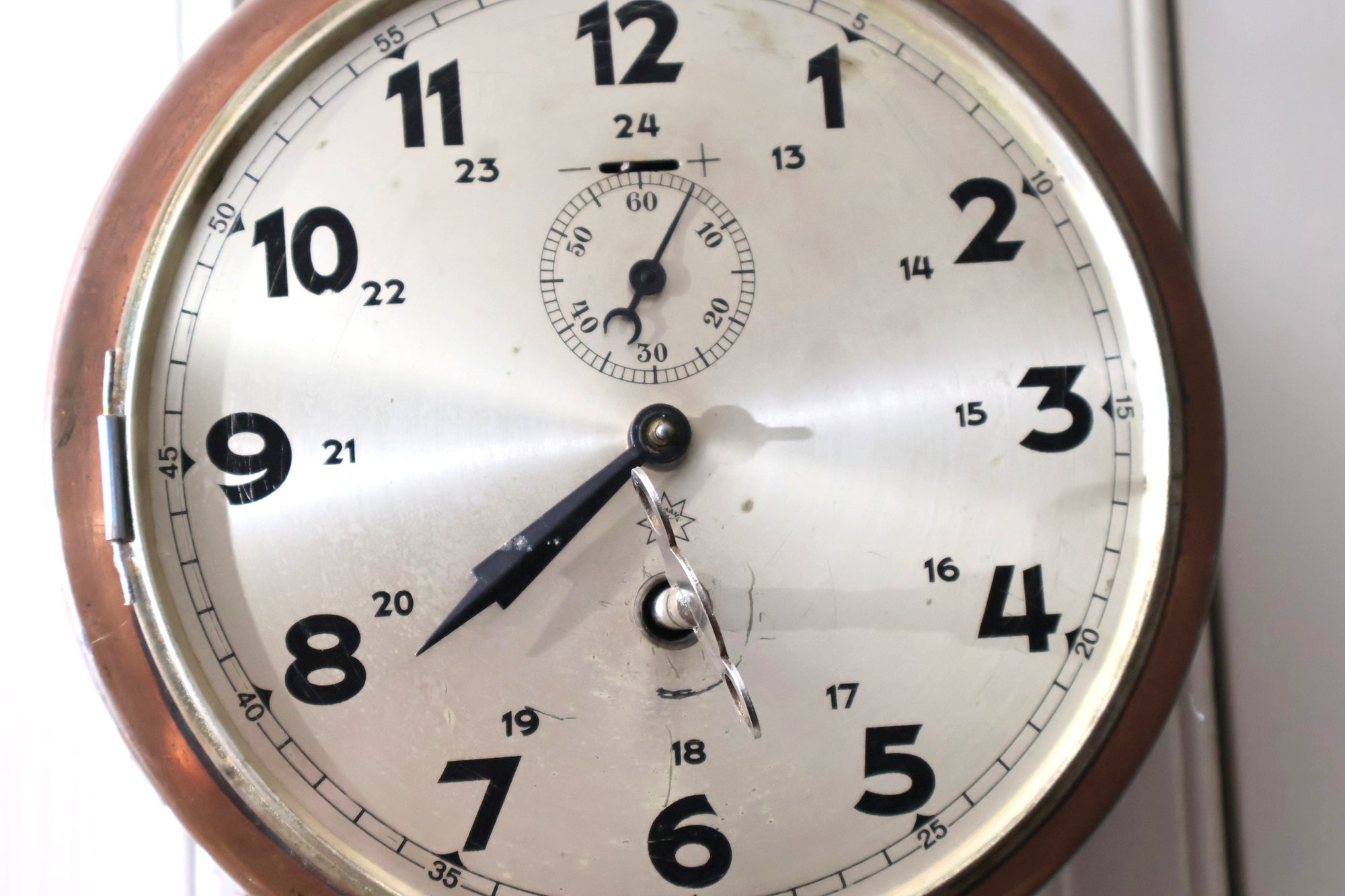 Vintage World War II German Naval Ship Clock By Junghans #73516 ...