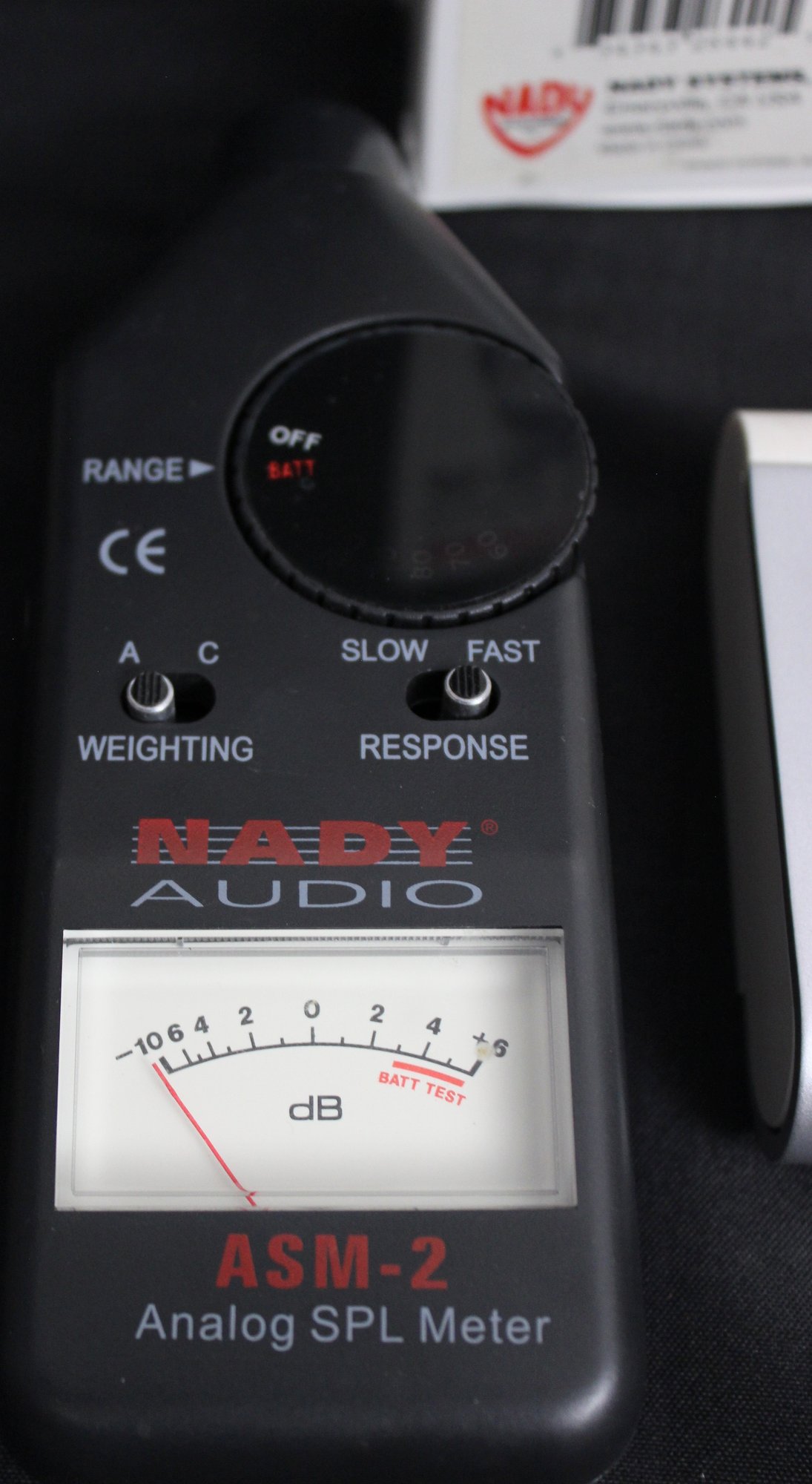 Nady Audio ASM-2 Analog Sound Pressure Level Meter And Blue Snowflake ...