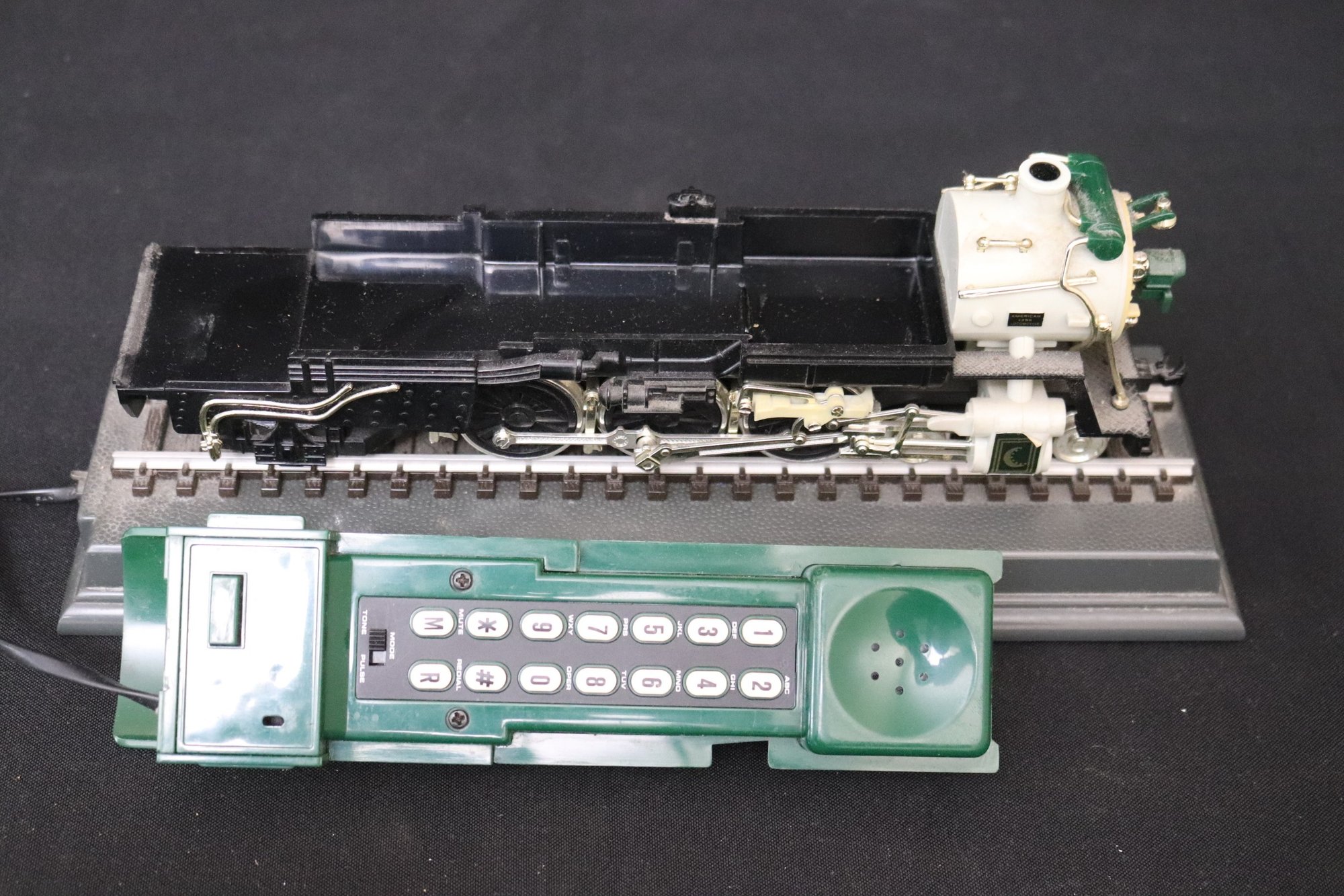 Vintage Crescent 1925 Locomotive Train Telephone #72247 | Auctionninja.com
