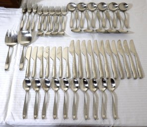 Lauffer Design, German Stainless Steel Partial Flatware Service In Box.