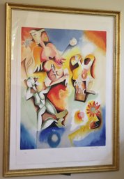 Angel Dance Original Limited Ed. By Alexandra Nechita With Provenance Paperwork.