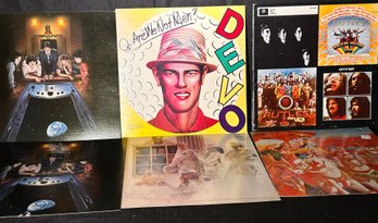 Printed Album Cover Display Pieces As Pictured, Approx. 12 X 12 Inches