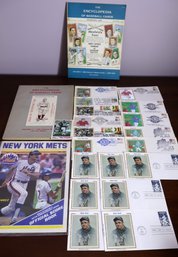 Ephemera Of Babe Ruth 1st Day Issue Stamps, Super Bowl Stamps, Baseball Cards And More