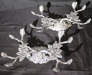 Collectable Arthur Court Magnolia Metal Holders