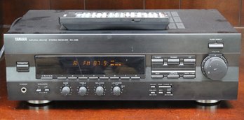 Yamaha Natural Sound Stereo Receiver RX-496 Includes A Remote Control
