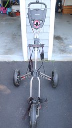 Bag Boy Golf Caddy Push Cart With Parking Brake