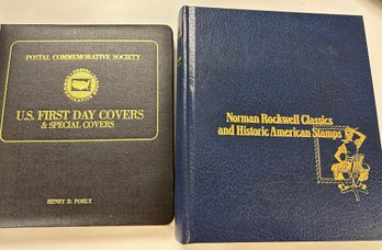 US 1 St Day Covers And Norman Rockwell Covers Huge Lot!