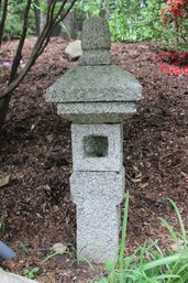 5-Piece Natural Granite Japanese Oribe Outdoor Garden Lantern