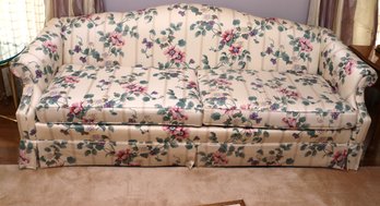 Drexel Traditional Style Floral Sofa