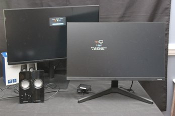 Samsung Color Display Unit Model F24T350FHN 24 Inch Screen And Model S24A400VEN 24 - 2021