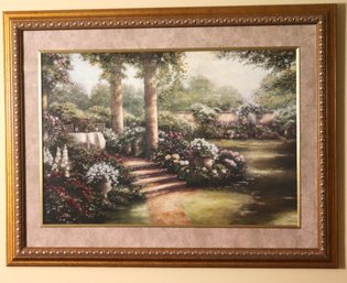 Large Framed Print Of  North Lawn By Betsy Brown
