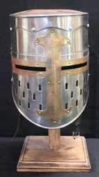 Replica Of A Knights Templar Crusader Helmet