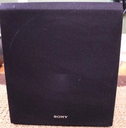 Sony SACS9 10-Inch Active Subwoofer In Black