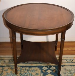 Vintage Kittinger Regency Style Round Occasional/End Table