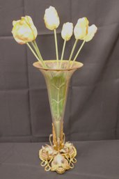 Vintage Art Deco Centerpiece Vase