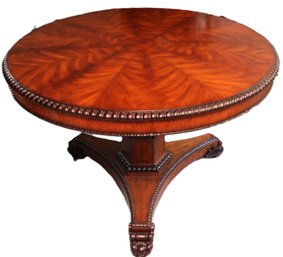Maitland Smith Round Table Measuring Approximately 48' Diameter X 32.5' Tall.