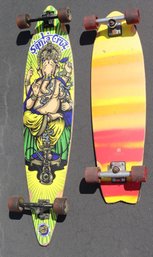 Santa Cruz Ganesh Pintail Skateboard And Globe 2 Skateboard