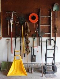 Assorted Outdoor Lawn And Garden Tools
