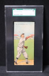 1911 T201 Mecca Double Folders Baseball Card Featuring Mordecai 'Three Finger' & Arthur Hofman