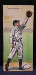 1912 T202 Hassan Cigarettes 'Triple Folder' Baseball Card Featuring Torrence Turner And George Stovall