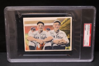 1936 National Chicle 'Colored Photos Premiums' Series (R312) Featuring NY Yankees Players Myril Hoag And L