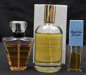 Calypso St.Barth Mimosa, Elizabeth Arden Splendor And Lancome Tresor Parfums