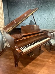 STEINWAY BABY GRAND PIANO M  IN RICH CLEAN MAHOGANY  SERIAL 261980