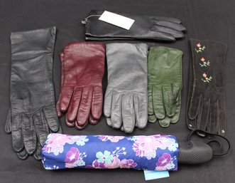 Assorted Womens Leather Gloves