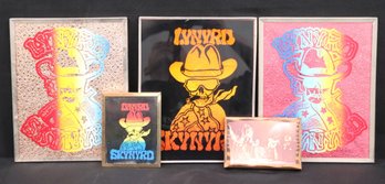 Collection Of Vintage Lynyrd Skynyrd Rock & Roll Memorabilia