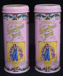 Versace Baby Rose Jeans Eau De Toilette Spray - 2 Bottles With Canisters