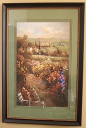 Retreat A. Gorgeous Landscape Scene Signed Lithograph Signed By The Artist Paul D Vernes? Numbered 39/450